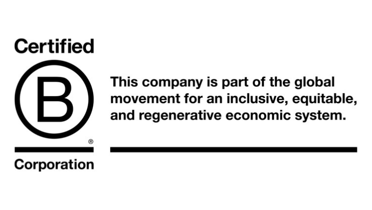 WE’RE NOW A CERTIFIED B CORPORATION